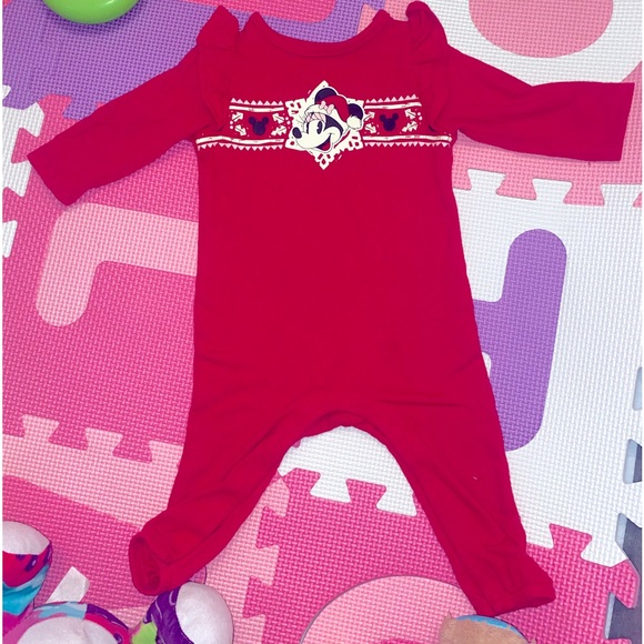 Mickey Minnie Girls Sleeveless Play And Jumpsuit main image 1